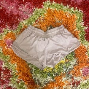Light purple lulu shorts